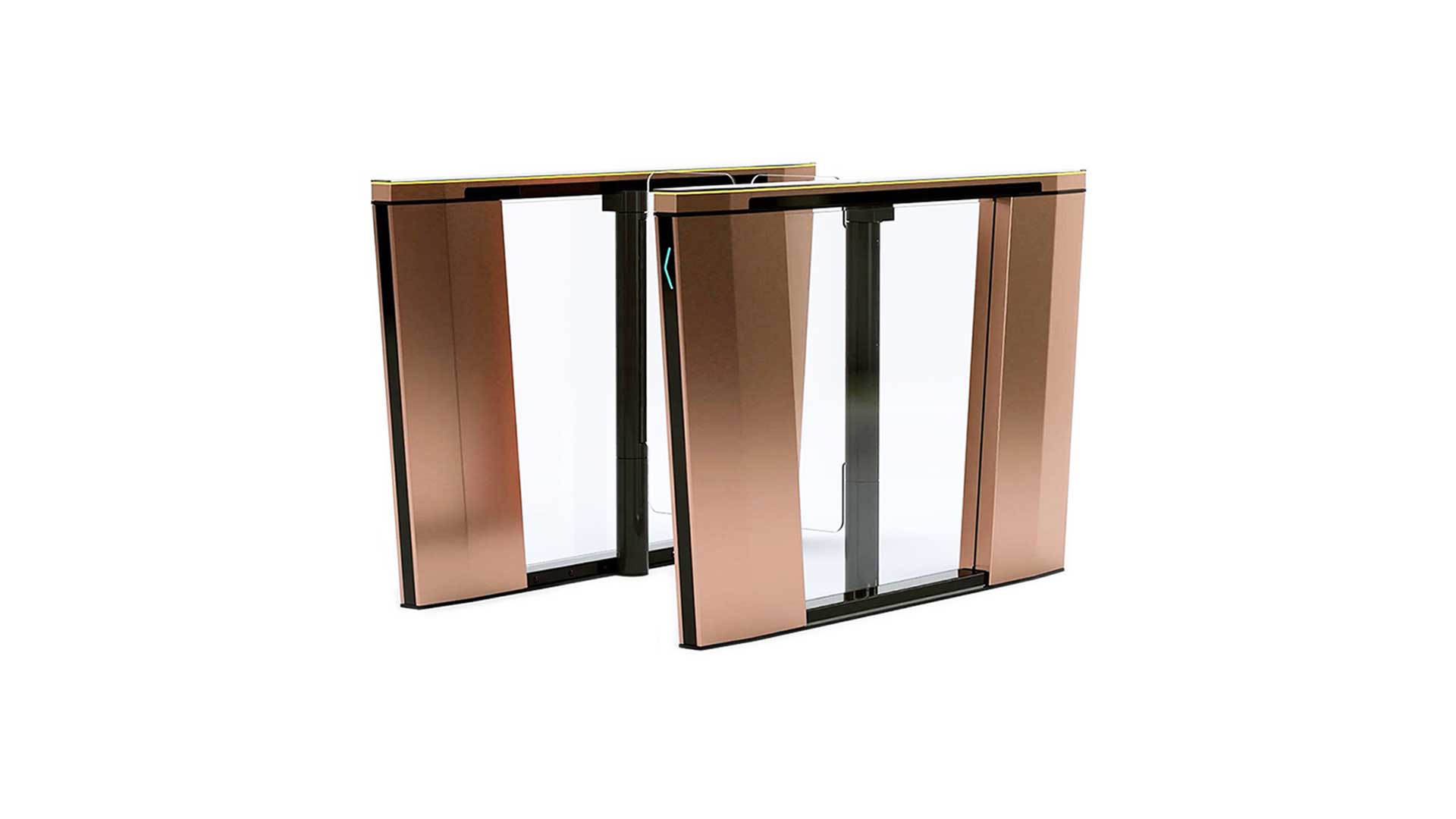 Cominfo easy gate superb speed turnstiles for elegant interior and access control